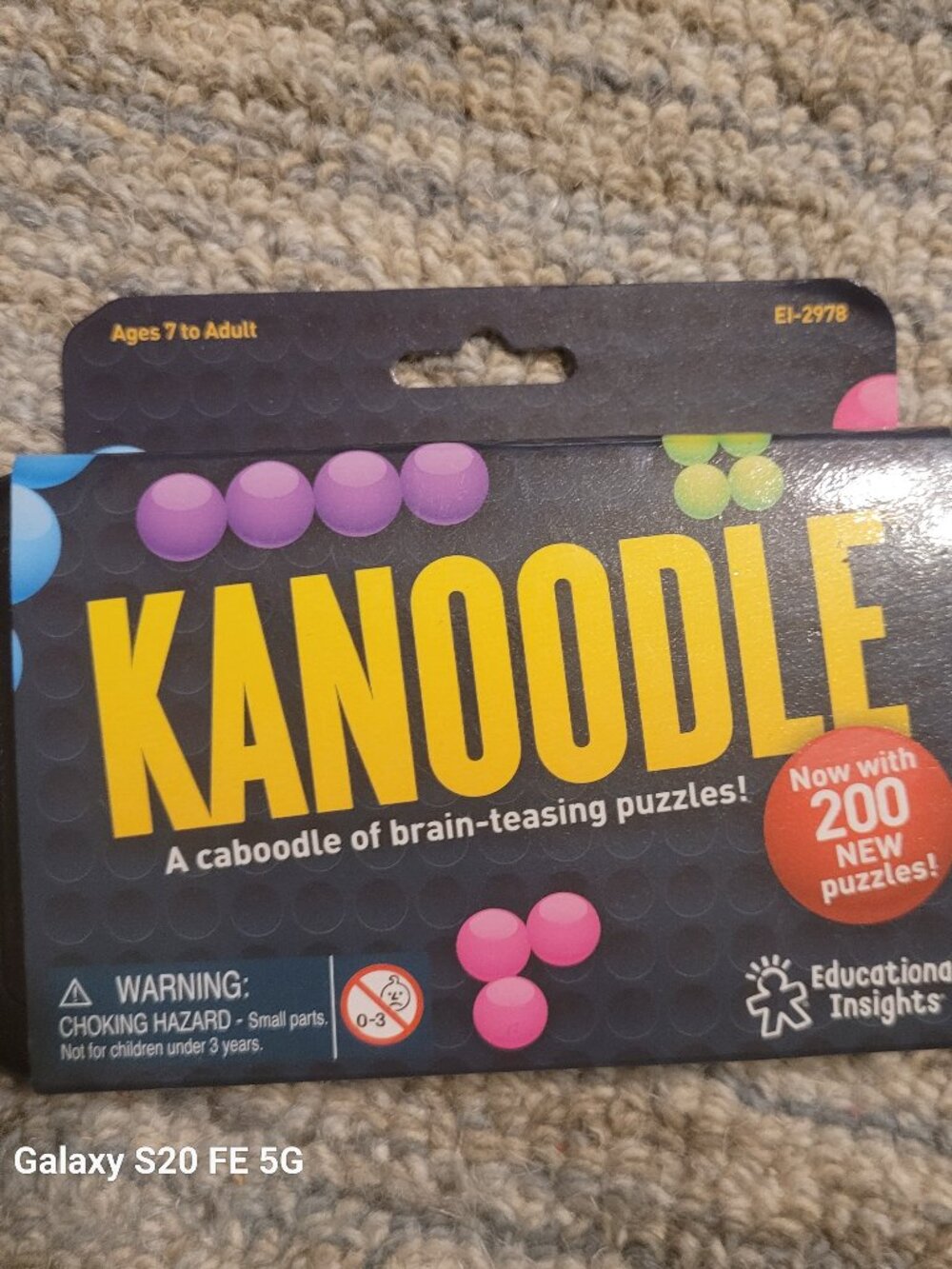 Kanoodle Brain Teasing Game